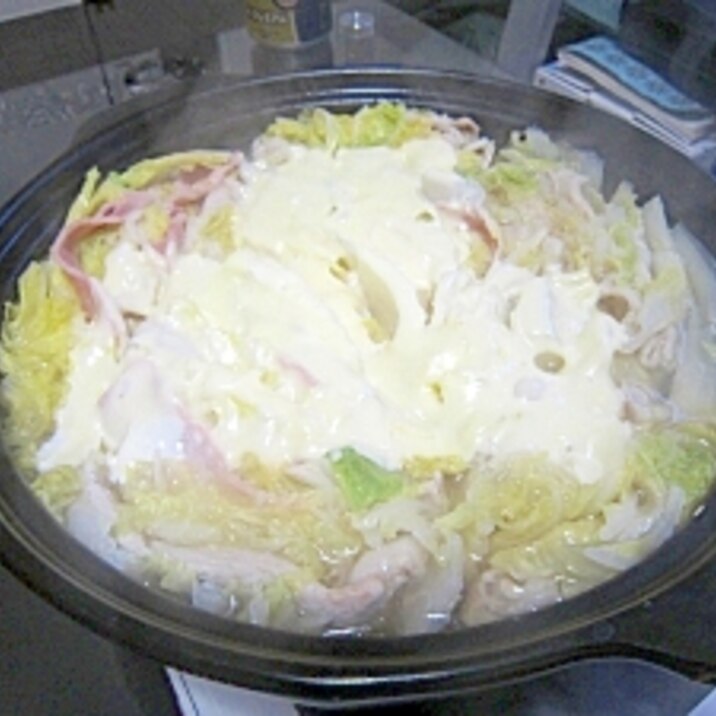 白菜と豚肉ベーコン鍋